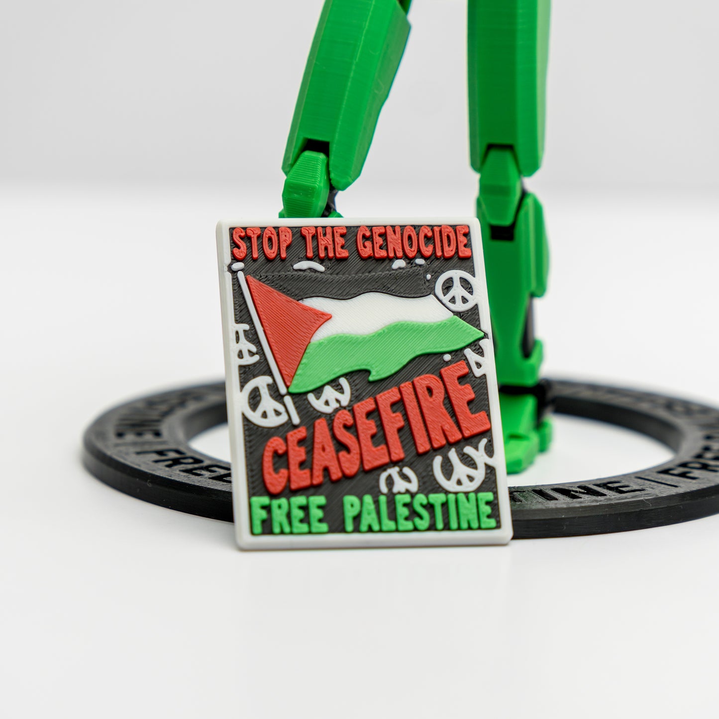 Protest Hero Action Figure Palestine Edition | Dummy 13 | Donation to charity